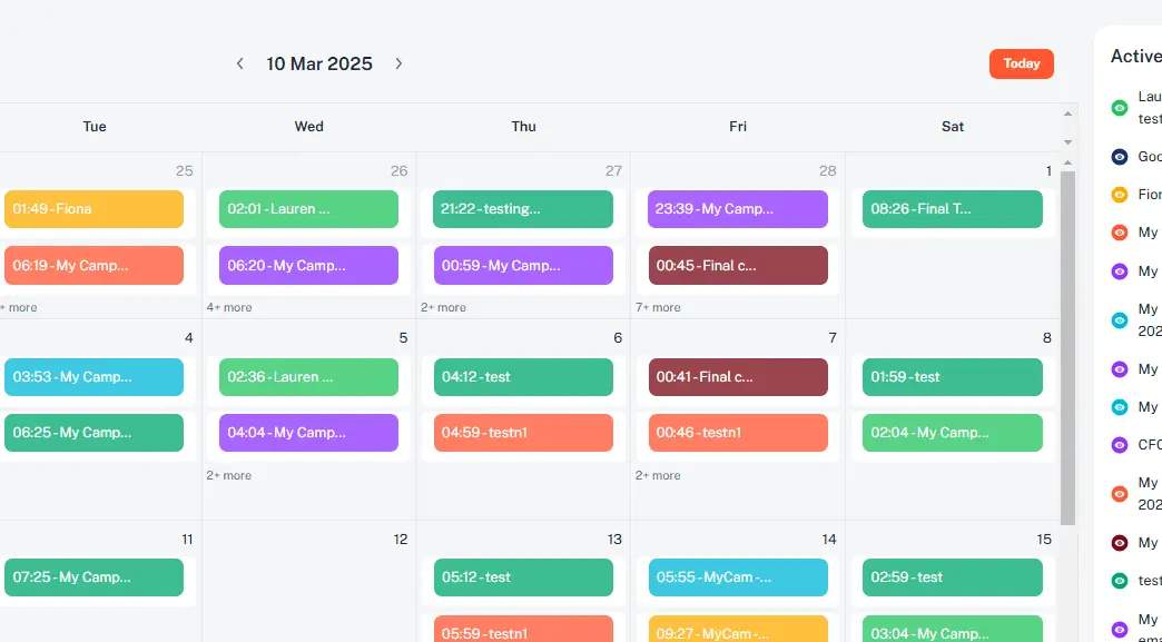 Conversion optimization dashboard